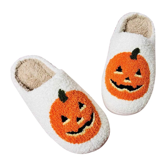 Halloween Pumpkin Slippers For Womens Mens h Warm Pumpkin Slippers House Shoes Mens Loafer Slippers